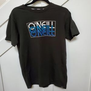 O'Neill black with logo short sleeve t-shirt